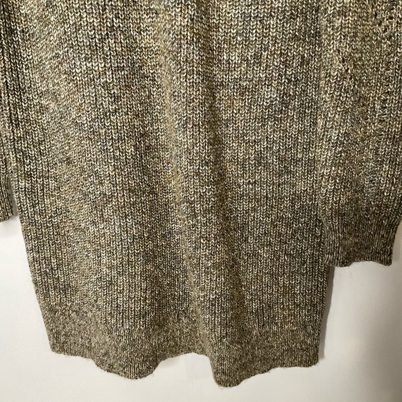 Cabi #4278 The Tunic Dress Fall 2022 Cozy Knit Artichoke Green Grey Dress Size M - Picture 13 of 16